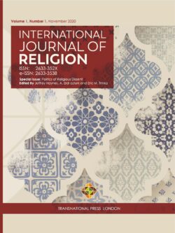 International Journal of Religion – Vol. 1, N. 1 – Nov. 2020