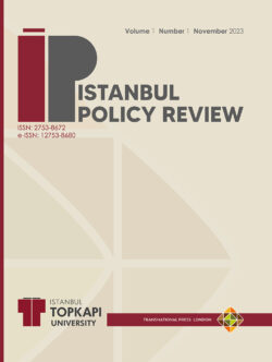 Istanbul Policy Review, Volume 1, Issue 1