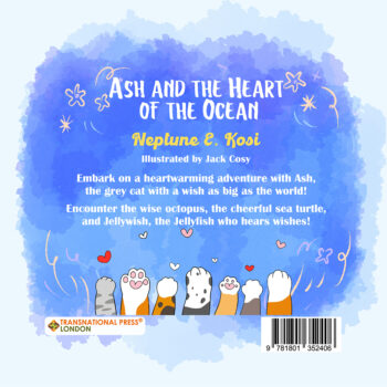 Ash and the heart of the Ocean back cover